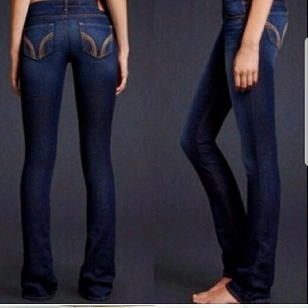 Hollister Dark Wash Skinny Jeans size 1 Long